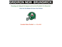 Tablet Screenshot of gridironnewbrunswick.org